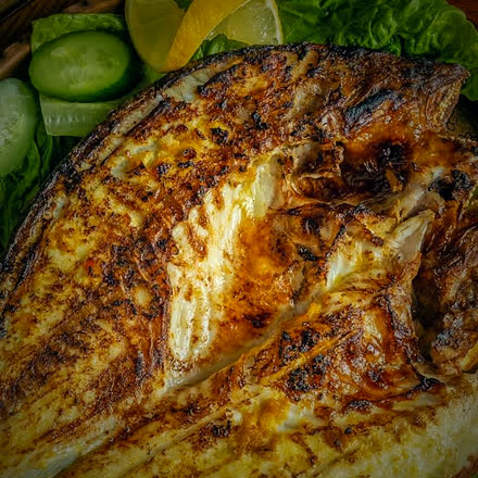 سمك سوبريم مشوي
