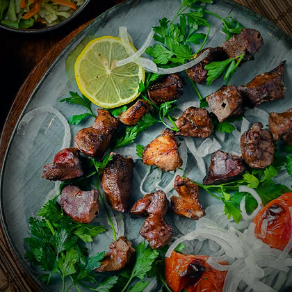 معلاگ (كبدة غنم)