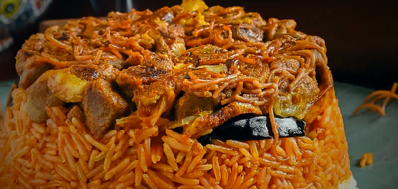 مقلوبة لحم